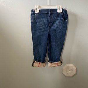 Girls/boys Burberry jeans size 3Y